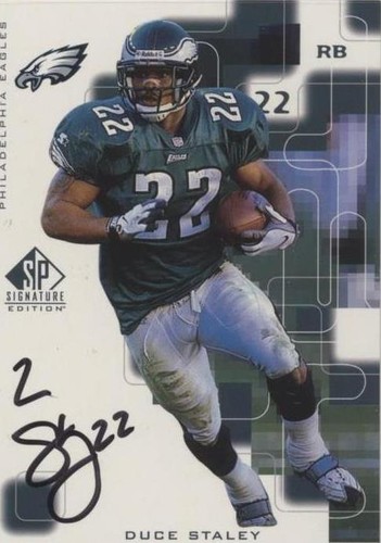 1999 SP Signature Edition Duce Staley #ST
