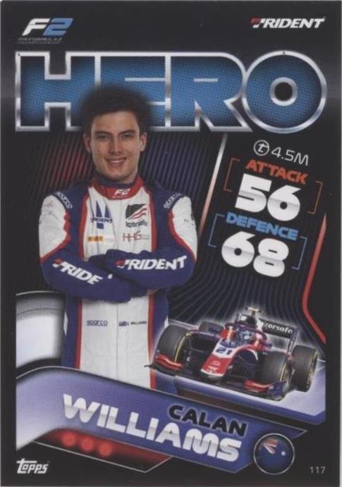 2022 Topps F1 Turbo Attax - Calan Williams #117