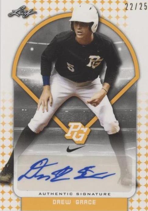 2018 Leaf Perfect Game National Showcase - Drew Grace #BA-DG2