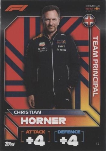 2022 Topps F1 Turbo Attax - Christian Horner #12