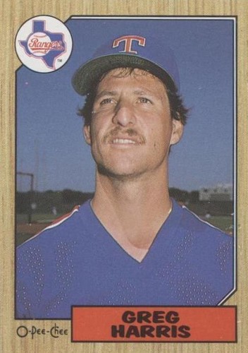 1987 O-Pee-Chee - Greg Harris #44