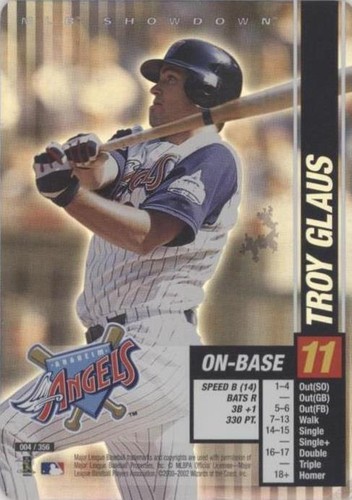 2002 MLB Showdown - Troy Glaus #004