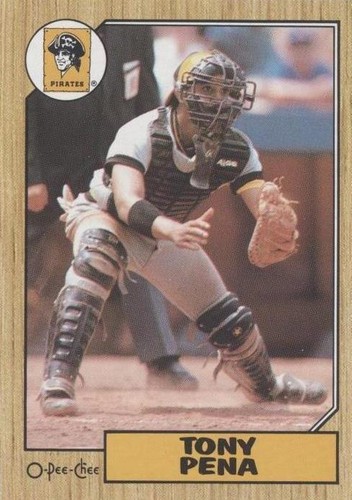 1987 O-Pee-Chee - Tony Pena #60