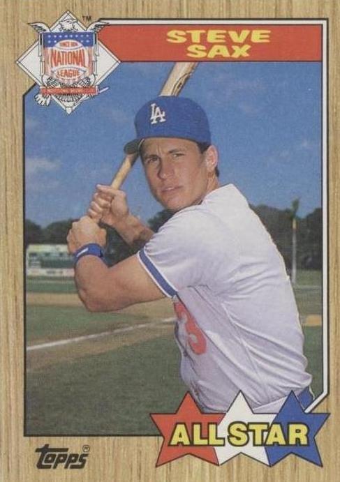 1987 Topps - Steve Sax #596