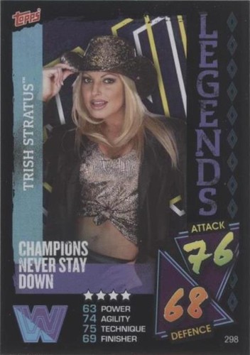 2021 Topps WWE Slam Attax - Trish Stratus #298