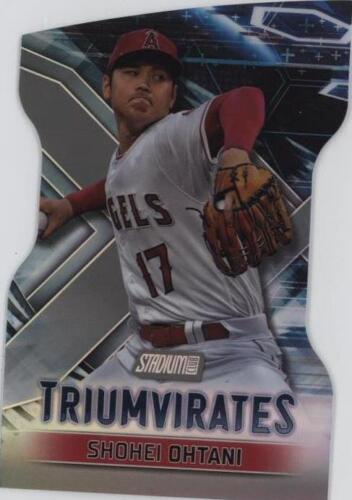 2023 Topps Stadium Club Triumvirates SHOHEI OHTANI Angels T 2023 Topps Stadium Club Triumvirates SHOHEI OHTANI Angels T