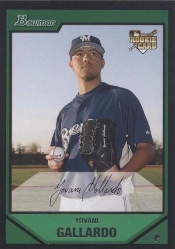 2007 Bowman Draft Picks & Prospects - Yovani Gallardo #BDP53