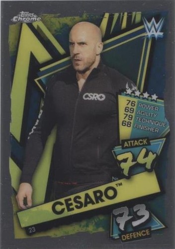 2021 Topps Chrome WWE Slam Attax - Cesaro #23