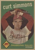 1959 Topps - Curt Simmons #382