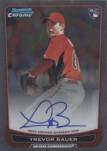 2012 Bowman Chrome - Trevor Bauer #RA-TB