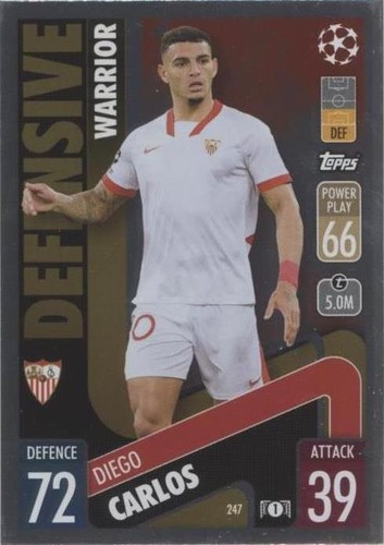 2021-22 Topps Match Attax UCL Diego Carlos #247