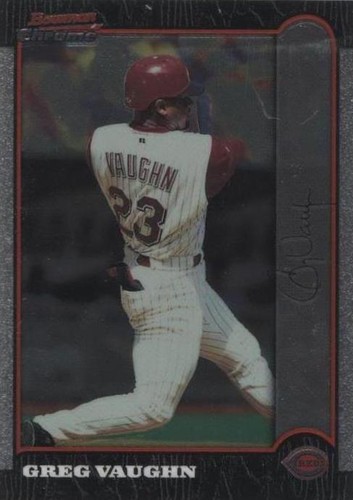1999 Bowman Chrome - Greg Vaughn #230