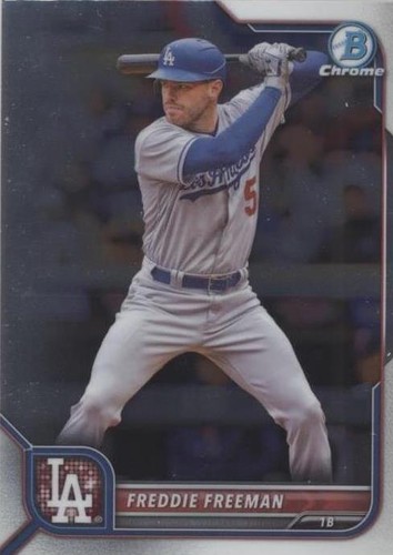 2022 Bowman Chrome - Freddie Freeman #100
