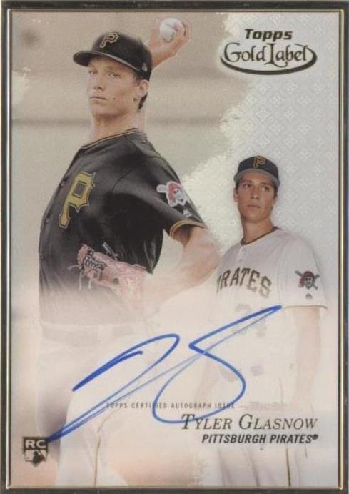 Tyler gla グラスノー gold label RC サイン 2017 Topps Gold Label - Tyler Glasnow #FA-TGL for sale | eBay