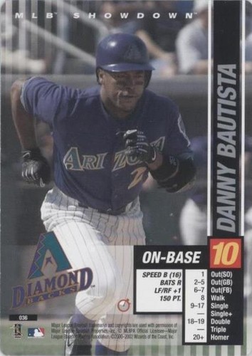 2002 MLB Showdown Trading Deadline - Danny Bautista #036