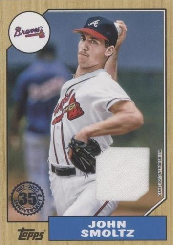 2022 Topps Series 2 - John Smoltz #87BR-JS