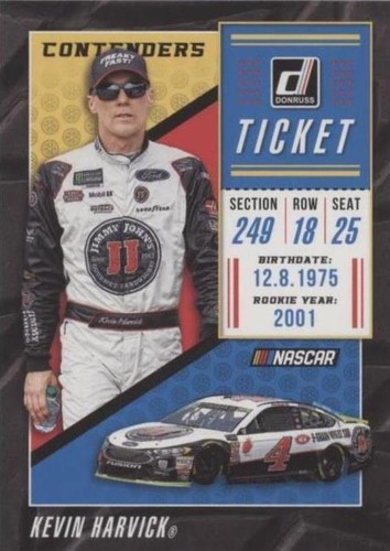 2019 Panini Donruss NASCAR - Kevin Harvick #C3