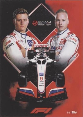 PREMA RACING 2023年　ドライバー　カード 2023 Topps Turbo Attax F1 #346 Michael Schumacher Cyan 140