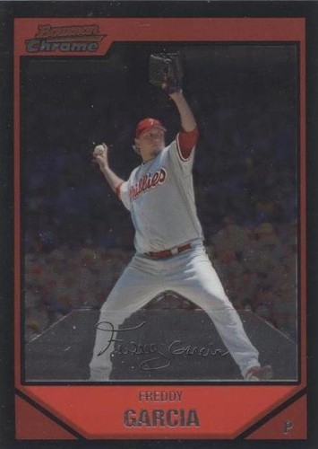 2007 Bowman Chrome - Freddy Garcia #31