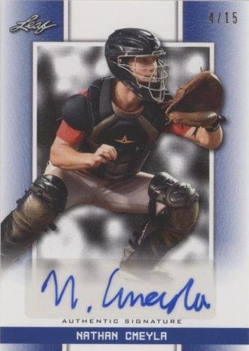 2019 Leaf Perfect Game National Showcase - Nathan Cmeyla #BA-NC2