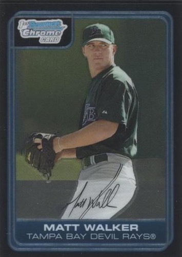 2006 Bowman Chrome - Matthew Walker #BC163