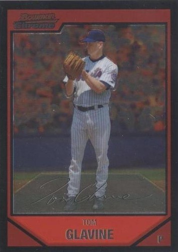 2007 Bowman Chrome - Tom Glavine #145