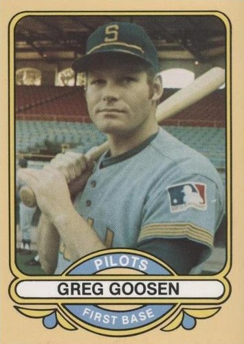 1982 Renata Galasso 1969 Seattle Pilots - Greg Goossen #33