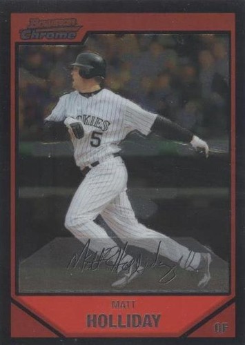 2007 Bowman Chrome - Matt Holliday #189