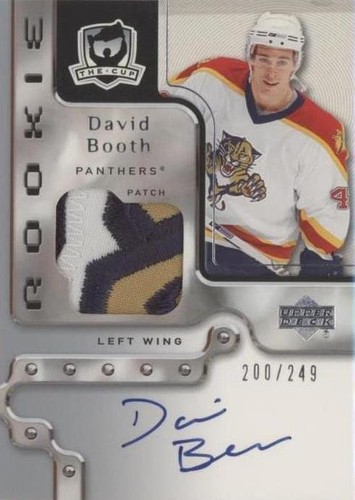 2006-07 Upper Deck The Cup - David Booth #133