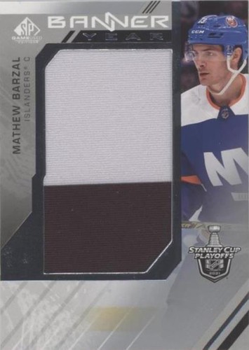 2021-22 Upper Deck SP Game Used - Mathew Barzal #BYSC-MB