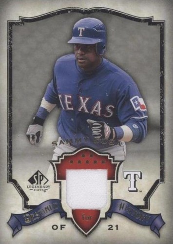 2008 SP Legendary Cuts - Sammy Sosa #DH-SS
