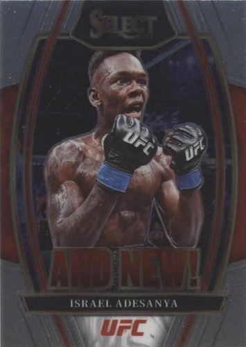 2022 Panini Select UFC - Israel Adesanya #8