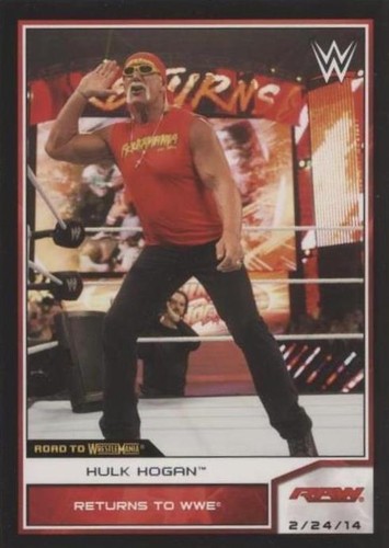 2014 Topps WWE Road to Wrestlemania - Hulk Hogan #81