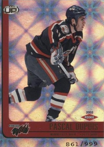 2001-02 Pacific Heads Up - Pascal Dupuis #109