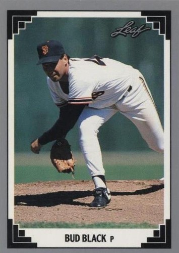 1991 Leaf - Bud Black #312