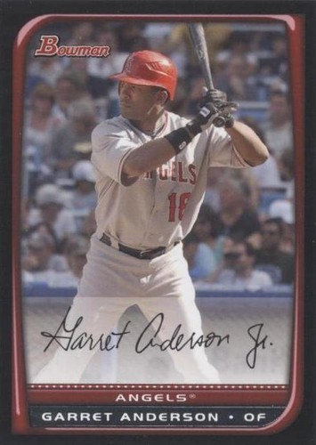 2008 Bowman - Garret Anderson #131