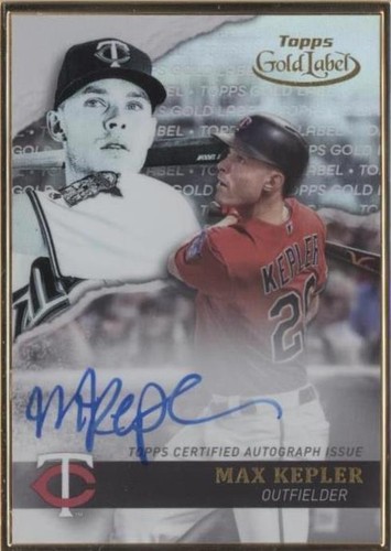 2020 Topps Gold Label - Max Kepler #GLA-MK