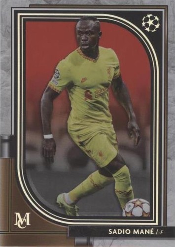 2021-22 Topps Museum Collection UCL Sadio Mané #57