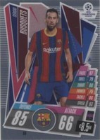 2020-21 Topps Chrome Match Attax UCL Sergio Busquets #55