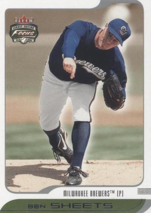 2002 Fleer Focus Jersey Edition - Ben Sheets #179