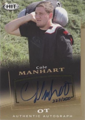 2015 Sage Hit Cole Manhart #A69