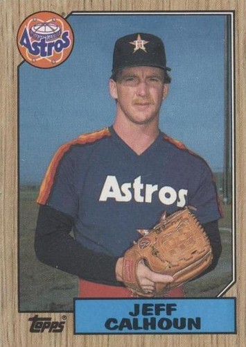 1987 Topps - Jeff Calhoun #282
