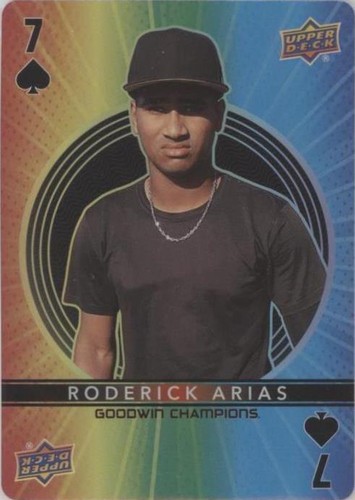 2022 Upper Deck Goodwin Champions - Roderick Arias #7-SPADES