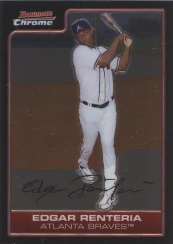 2006 Bowman Chrome - Edgar Renteria #122