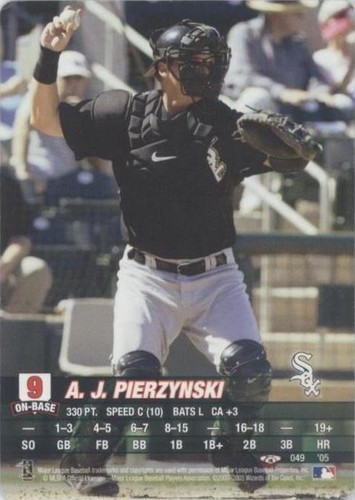 2005 MLB Showdown Trading Deadline - A.J. Pierzynski #049