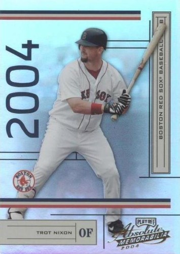 2004 Playoff Absolute Memorabilia - Trot Nixon #36