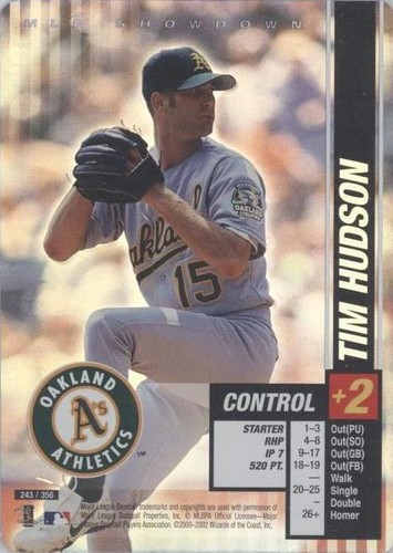 2002 MLB Showdown - Tim Hudson #243