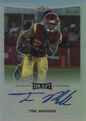 2016 Leaf Metal Draft Tre Madden #BA-TM1