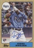 2022 Topps Series 1 - Vidal Brujan #87BA-VB