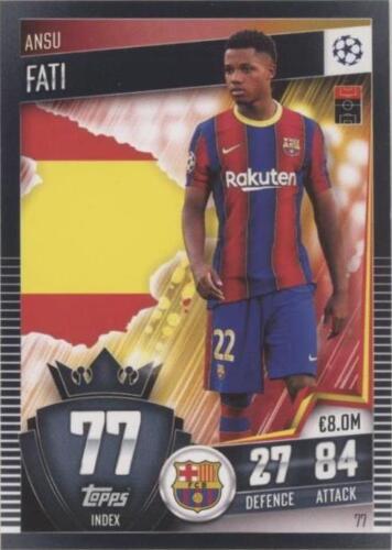 Ansu Fati - Barcelona - Topps CL 22-23 Match Attax MOTM Ansu Fati - Barcelona - Topps CL 22-23 Match Attax MOTM